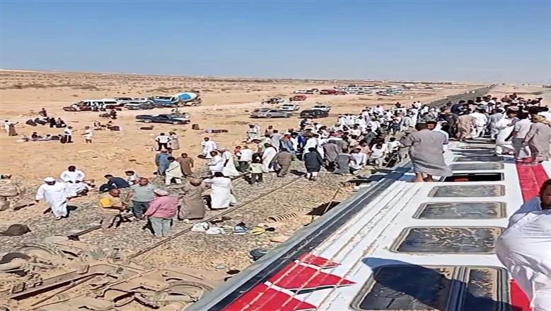 كارثة قطار مروعة تضرب محافظة مطروح: ارتفاع عدد المصابين إلى 55 ووفاة 3 أشخاص