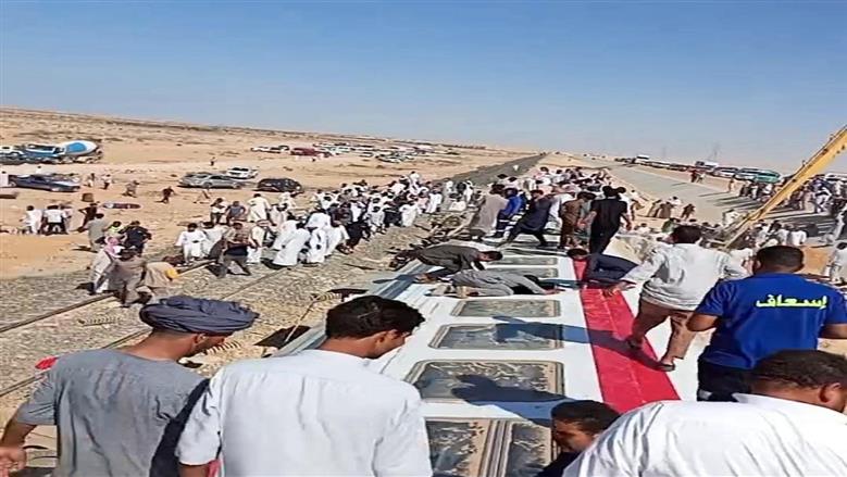 النيابة العامة تصل إلى موقع حادث قطار مطروح: تحقيق مكثف يكشف تفاصيل صادمة
