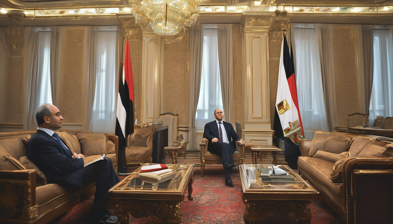 اجتماع سفير مصر بموسكو لتعزيز العلاقات مع روسيا