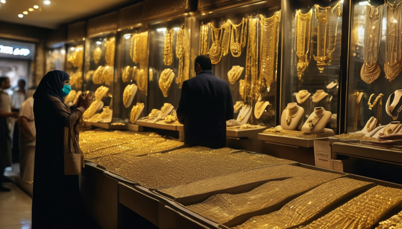 أسعار الذهب في مصر اليوم: ارتفاع عيار 21 إلى 5175 جنيهًا