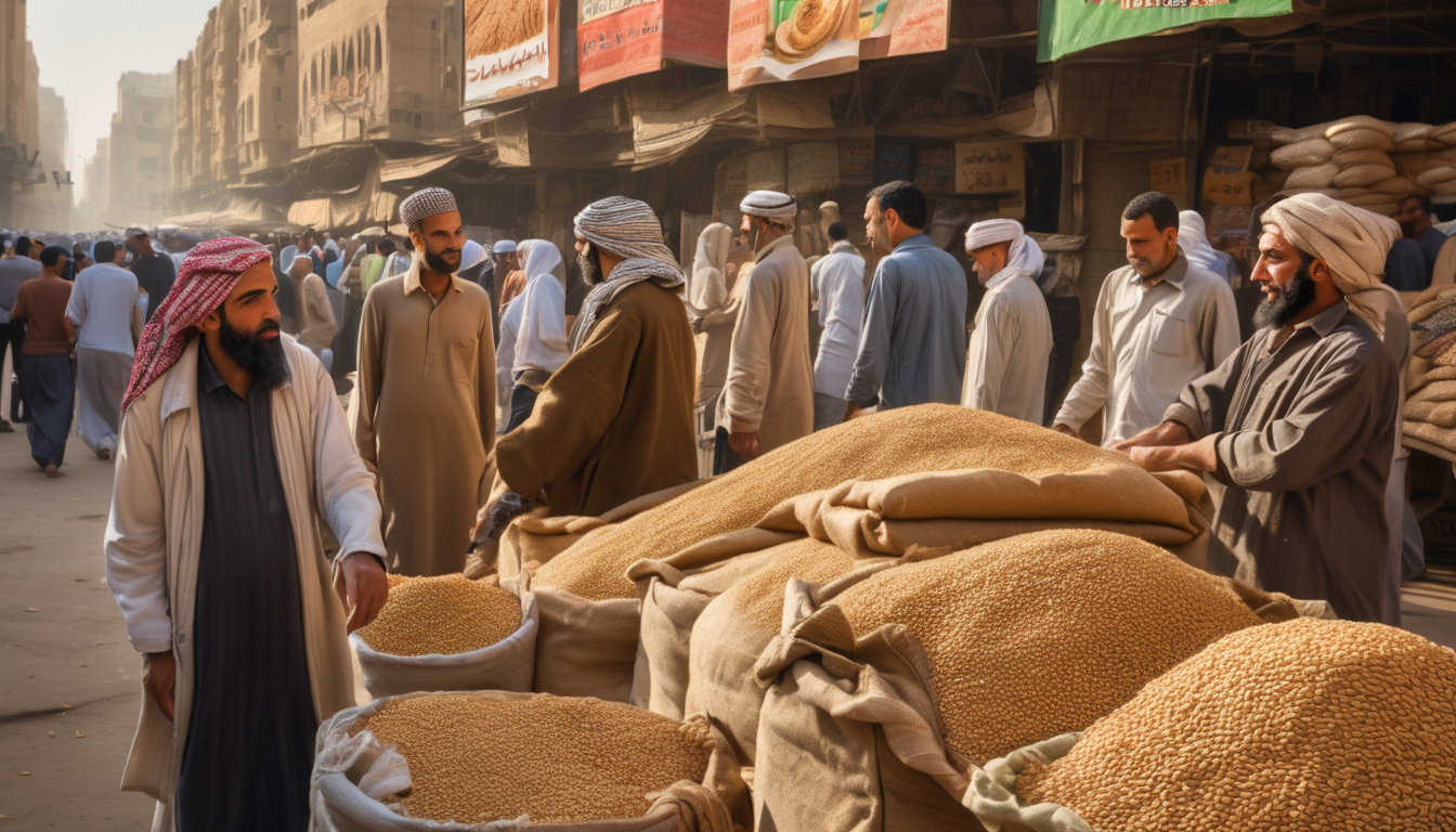 انخفاض واردات مصر من القمح بنسبة 50% وفق بيانات رسمية