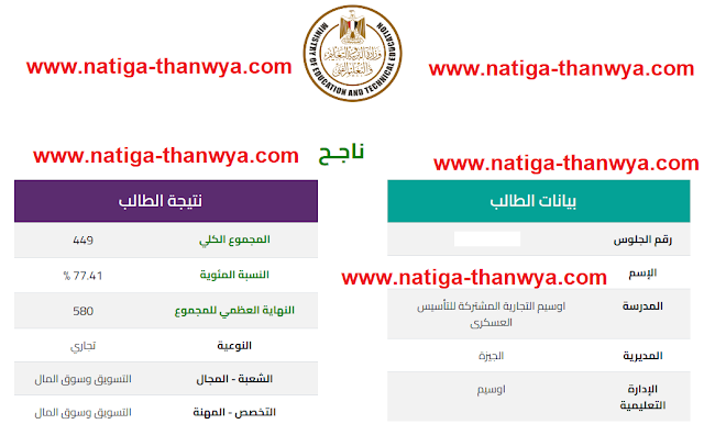 رابط نتيجة الثانوية الصناعية: الدور الثاني 2025 - احصل على نتيجتك برقم الجلوس الآن!